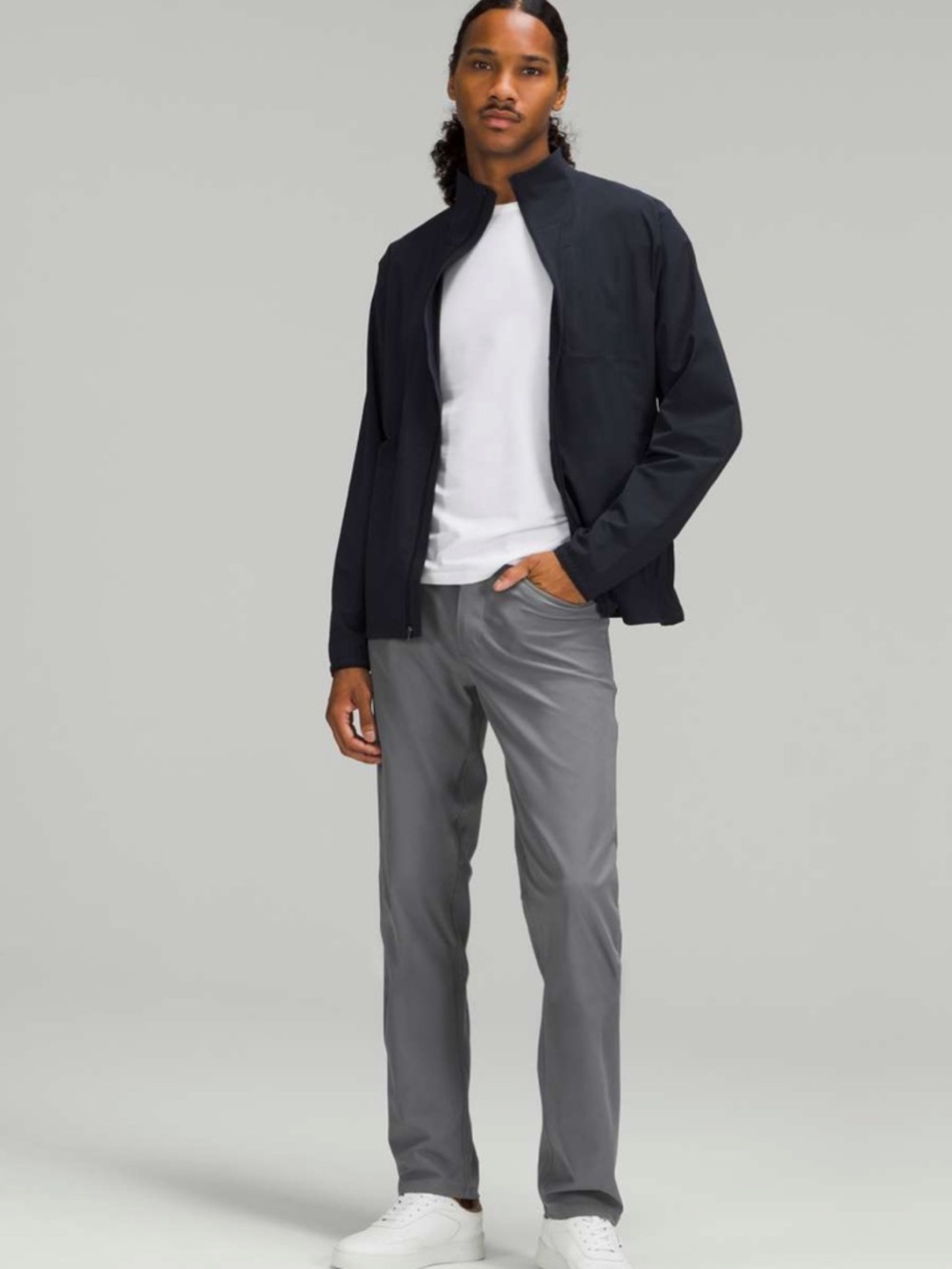 Lululemon ABC Pant Classic 30" Warpstreme Asphalt Grey size 42